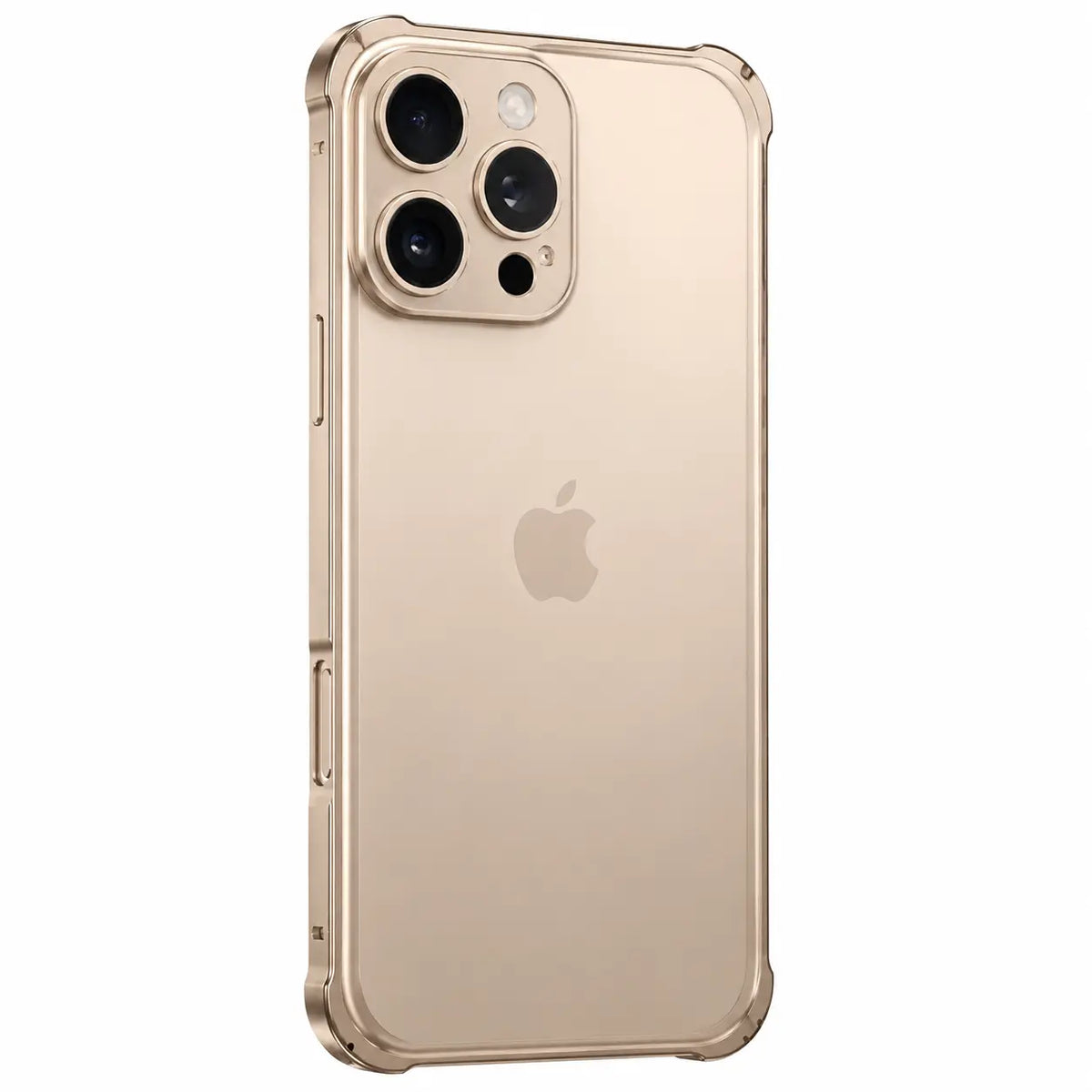 Metal edge bumper protecting the sides of a phone #color_Champagne Gold