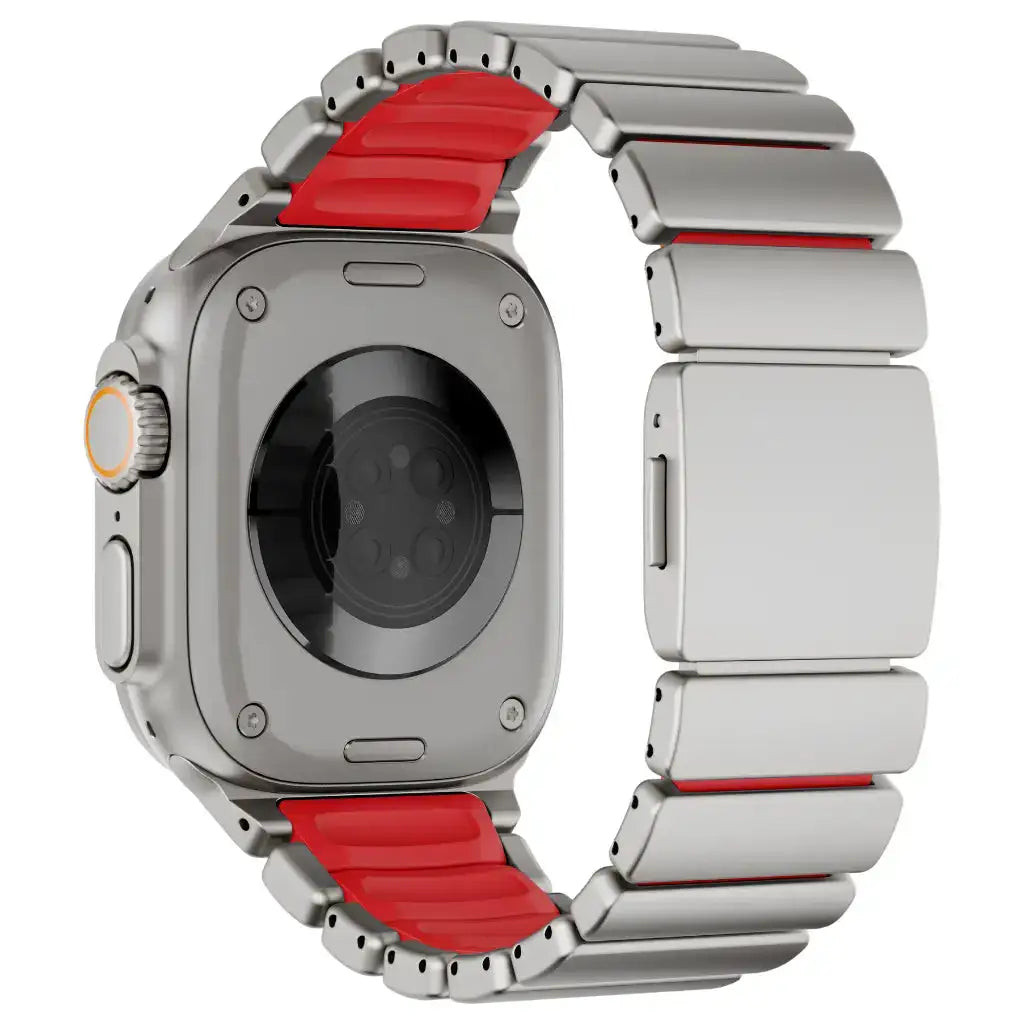 titanium sport band apple watch cherry #color_Titanium Cherry