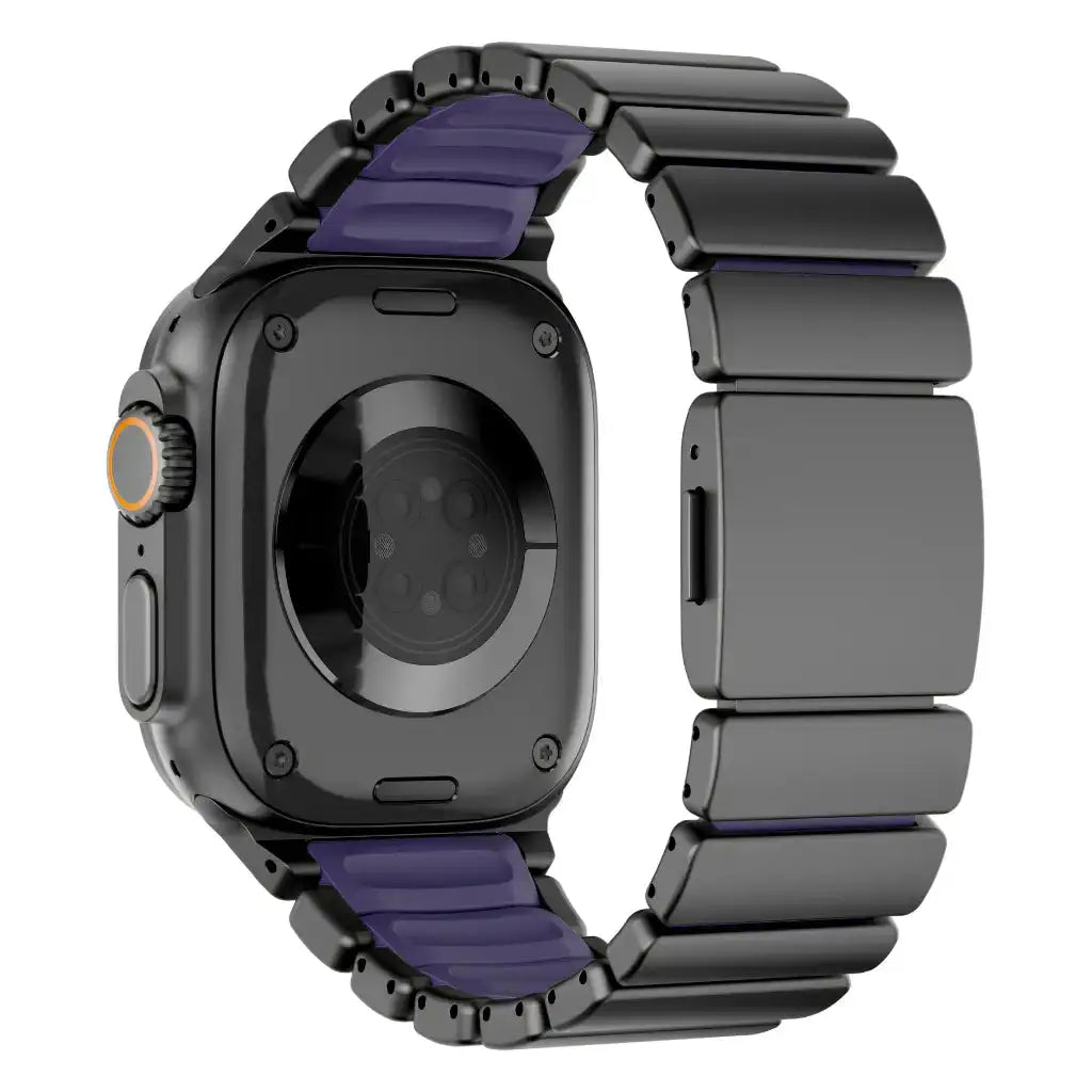apple watch ultra sport band black titanium violet #color_Black Titanium Violet