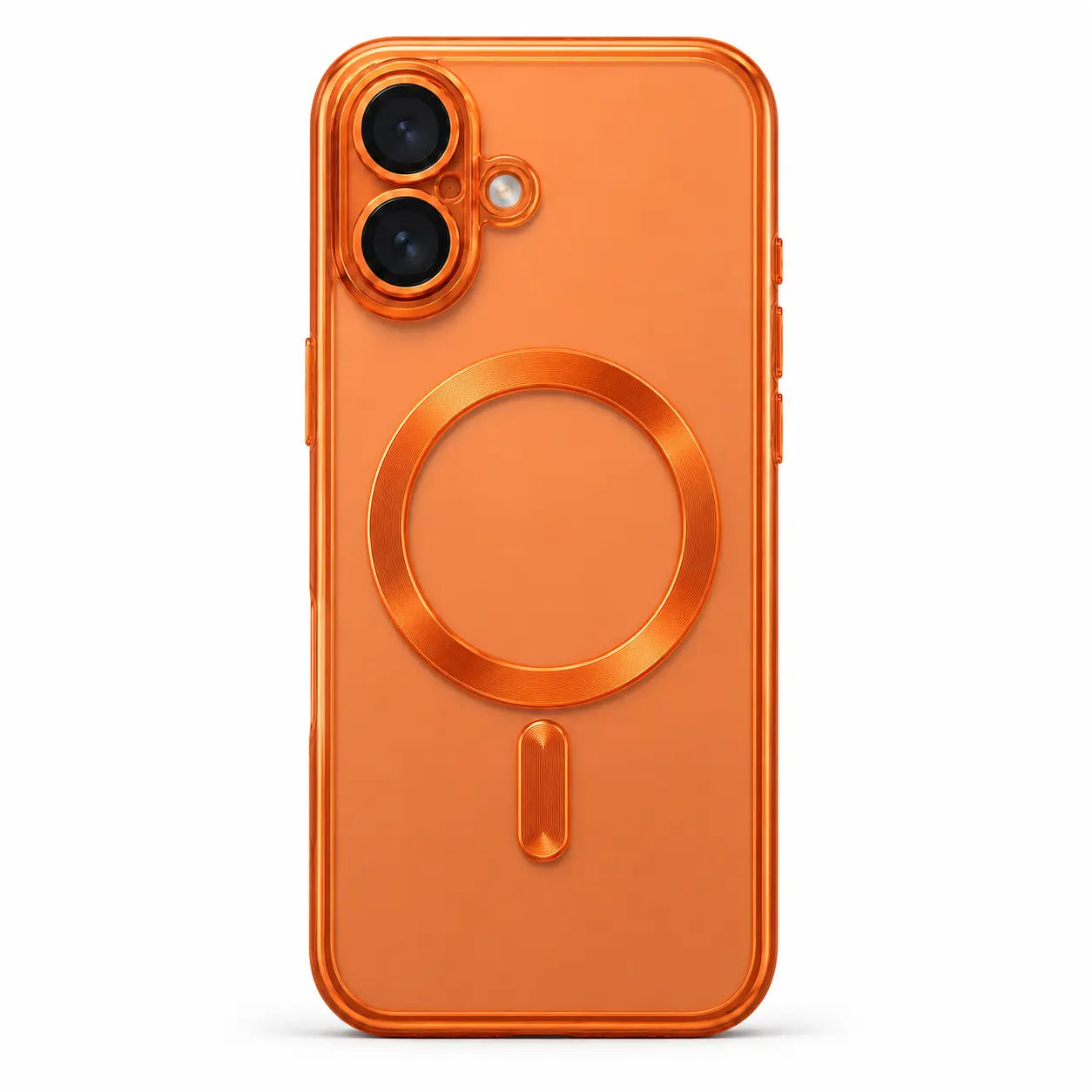 Durable transparent iPhone case with shock resistant construction
