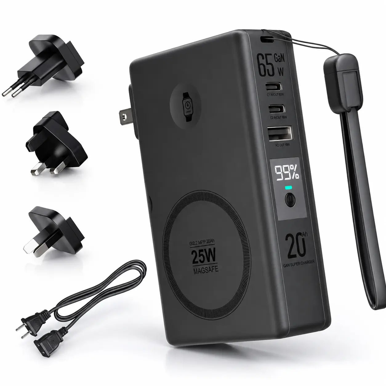 magnetic power bank 20000 mah