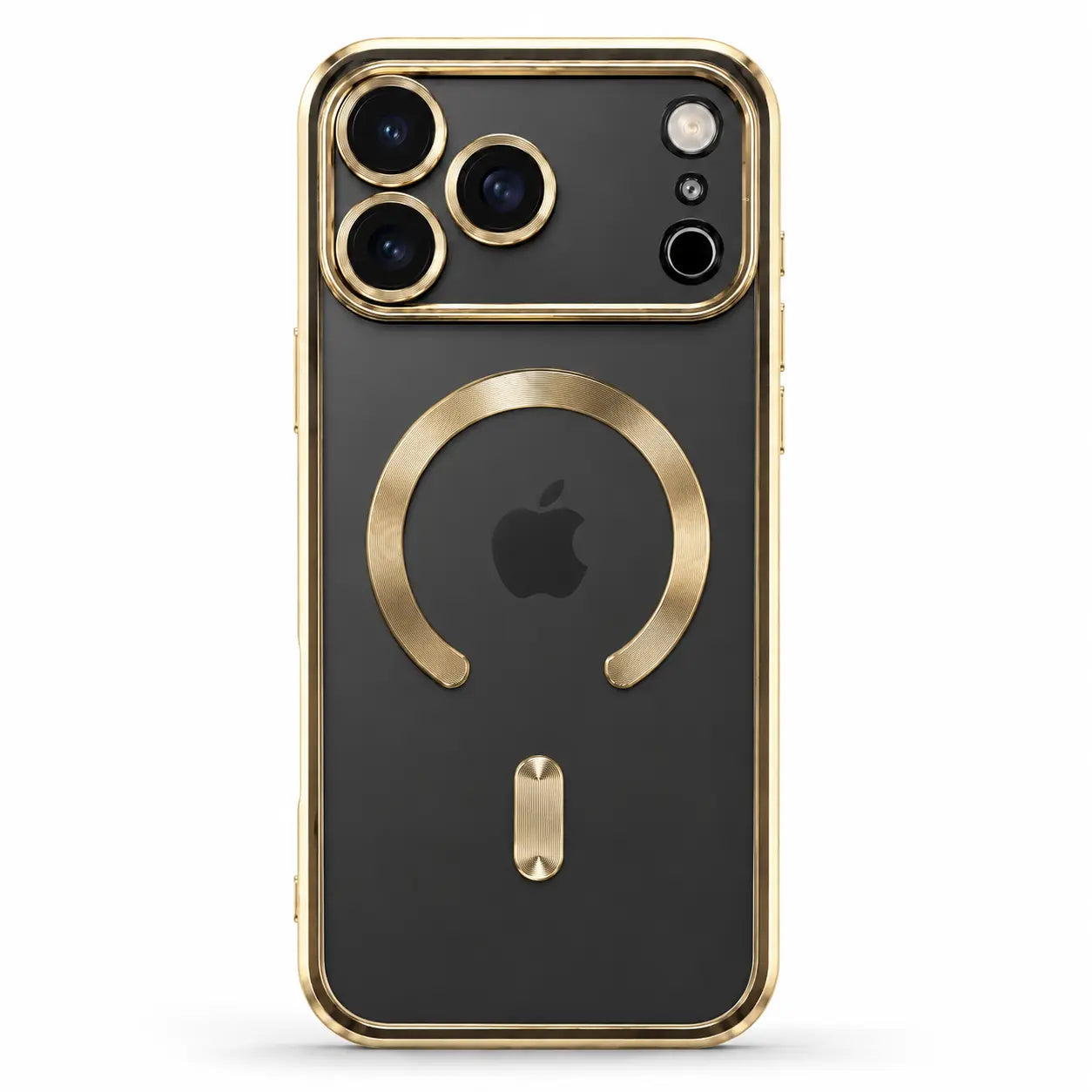 Magnetic shockproof phone case with reinforced corner protection
